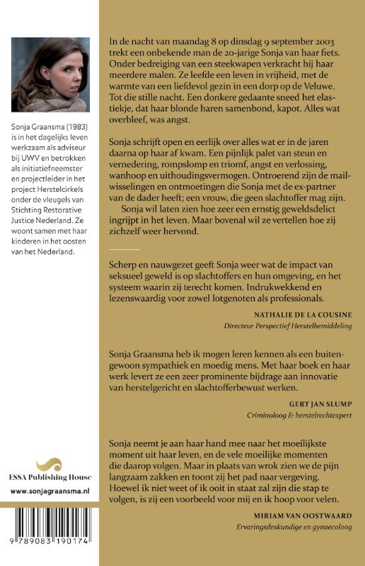 Achterkant van Losse haren
