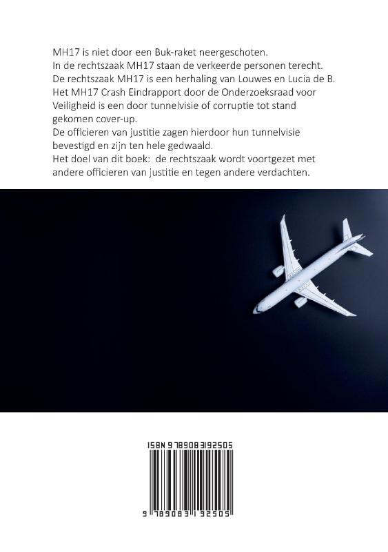Achterkant van MH17 Een valse vlag terreuraanslag