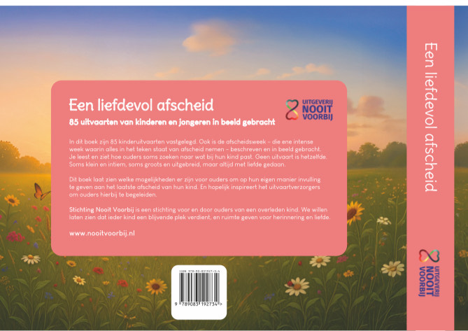 Achterkant van Een Liefdevol afscheid