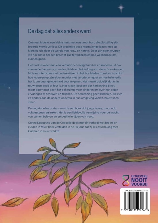 Achterkant van De dag dat alles anders werd