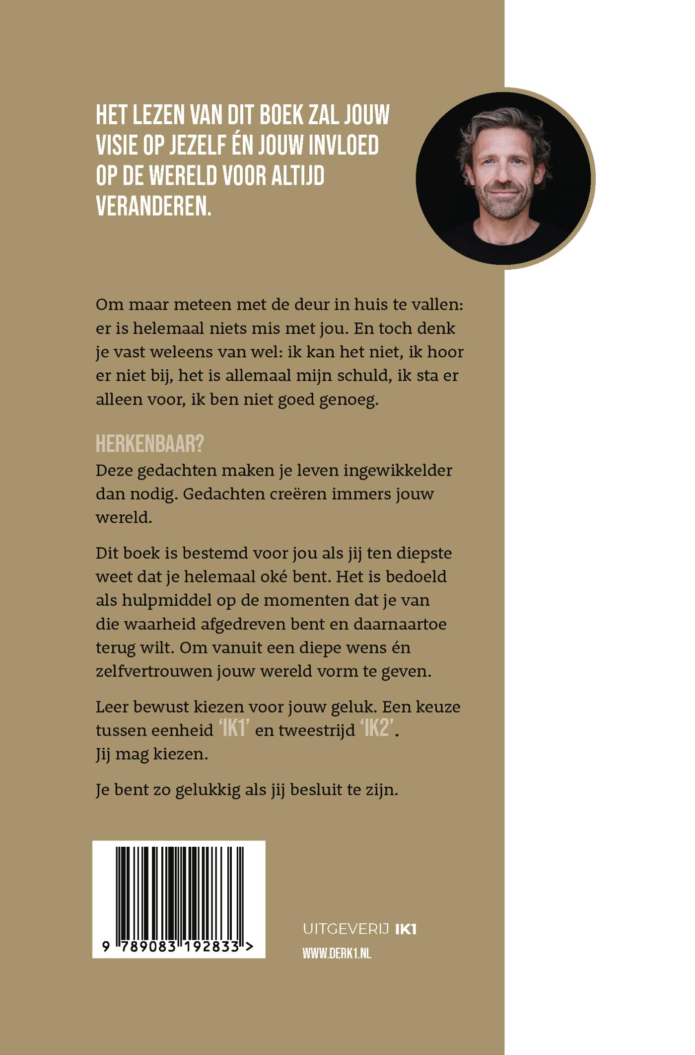 Achterkant van Ik ben geweldig al denk ik van niet