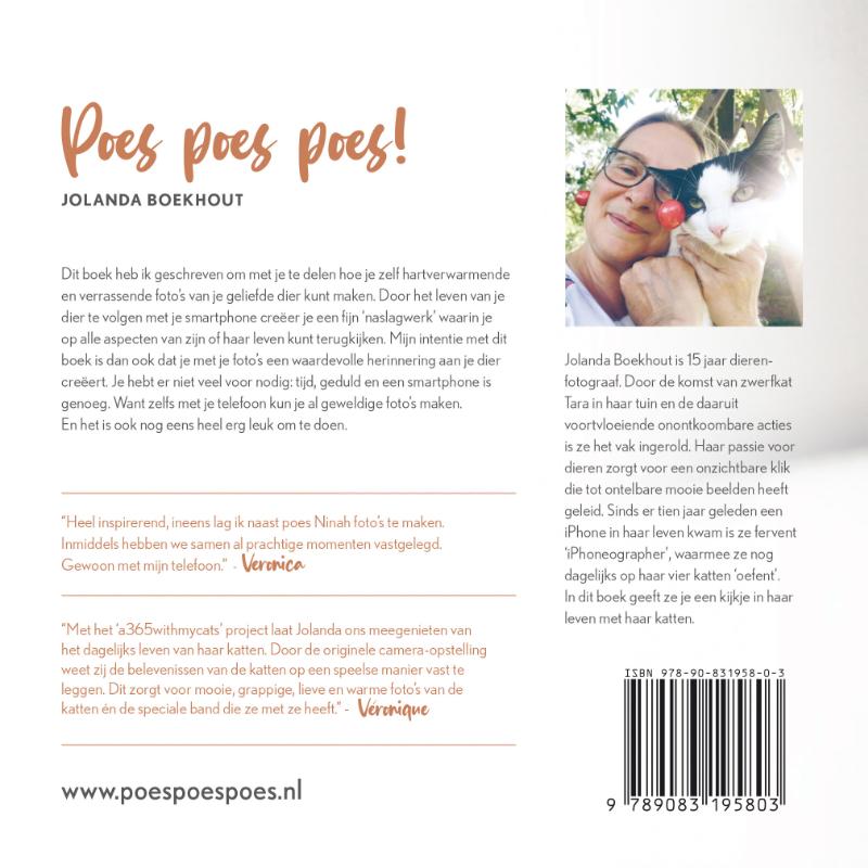 Achterkant van Poes poes poes!