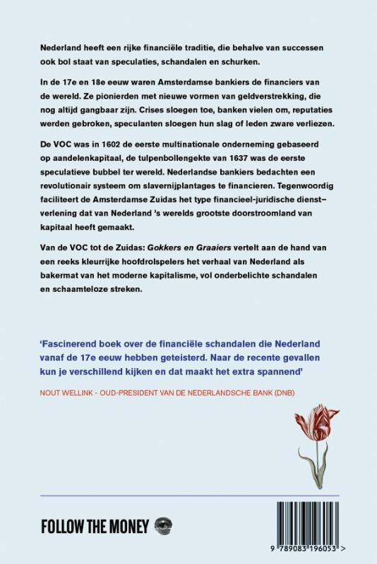Achterkant van Gokkers en graaiers