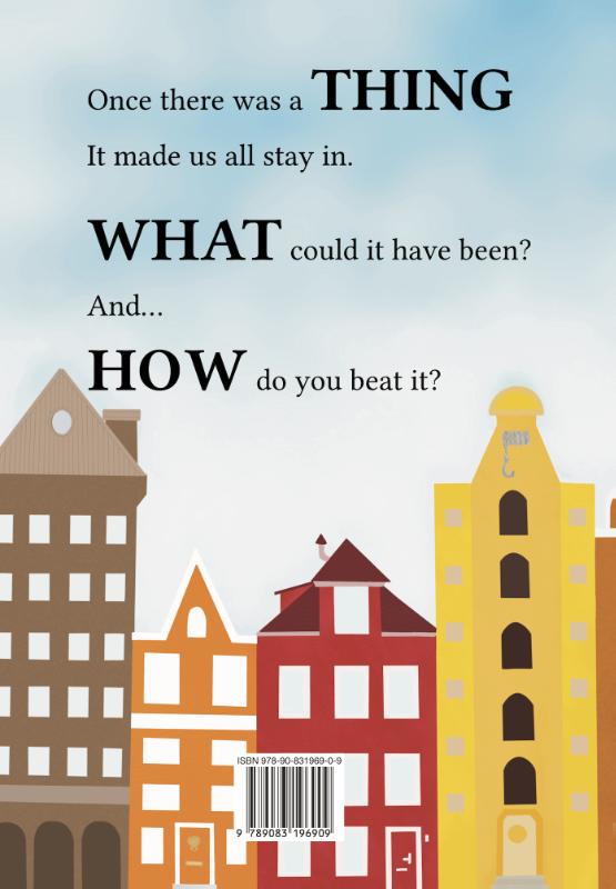 Achterkant van A thing that made us stay in