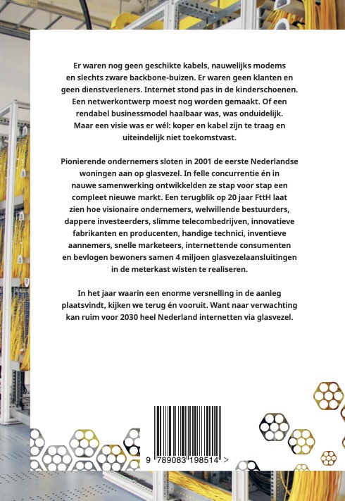 Achterkant van Van pionieren naar massale uitrol
