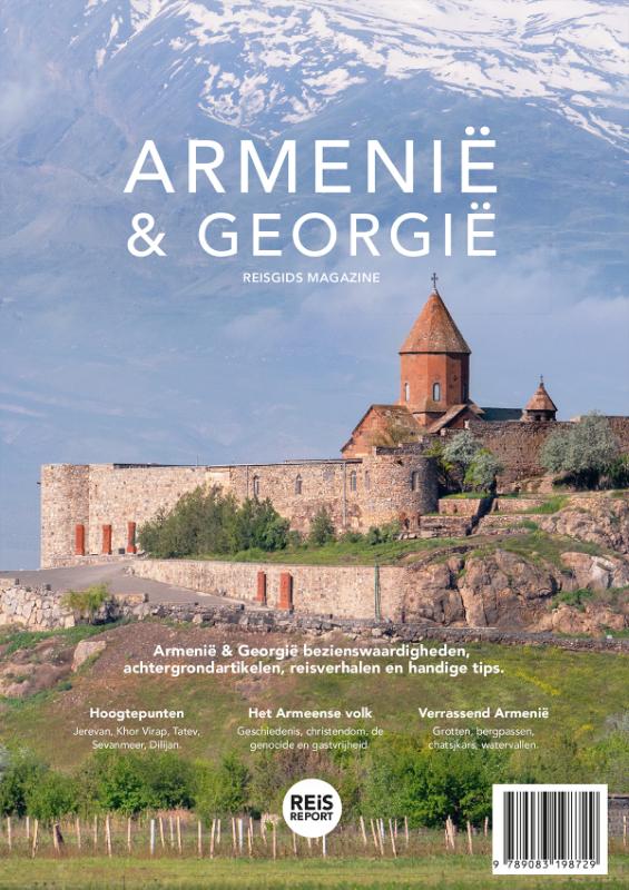 Achterkant van Georgië & Armenië reisgids magazine