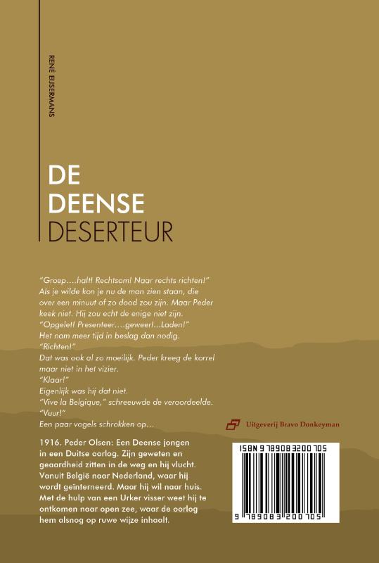 Achterkant van De Deense deserteur