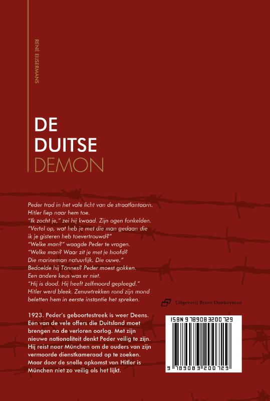 Achterkant van De Duitse demon