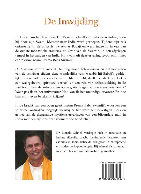 Achterkant van De Inwijding