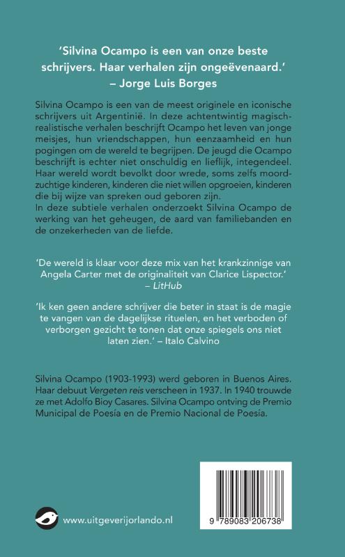 Achterkant van Vergeten reis