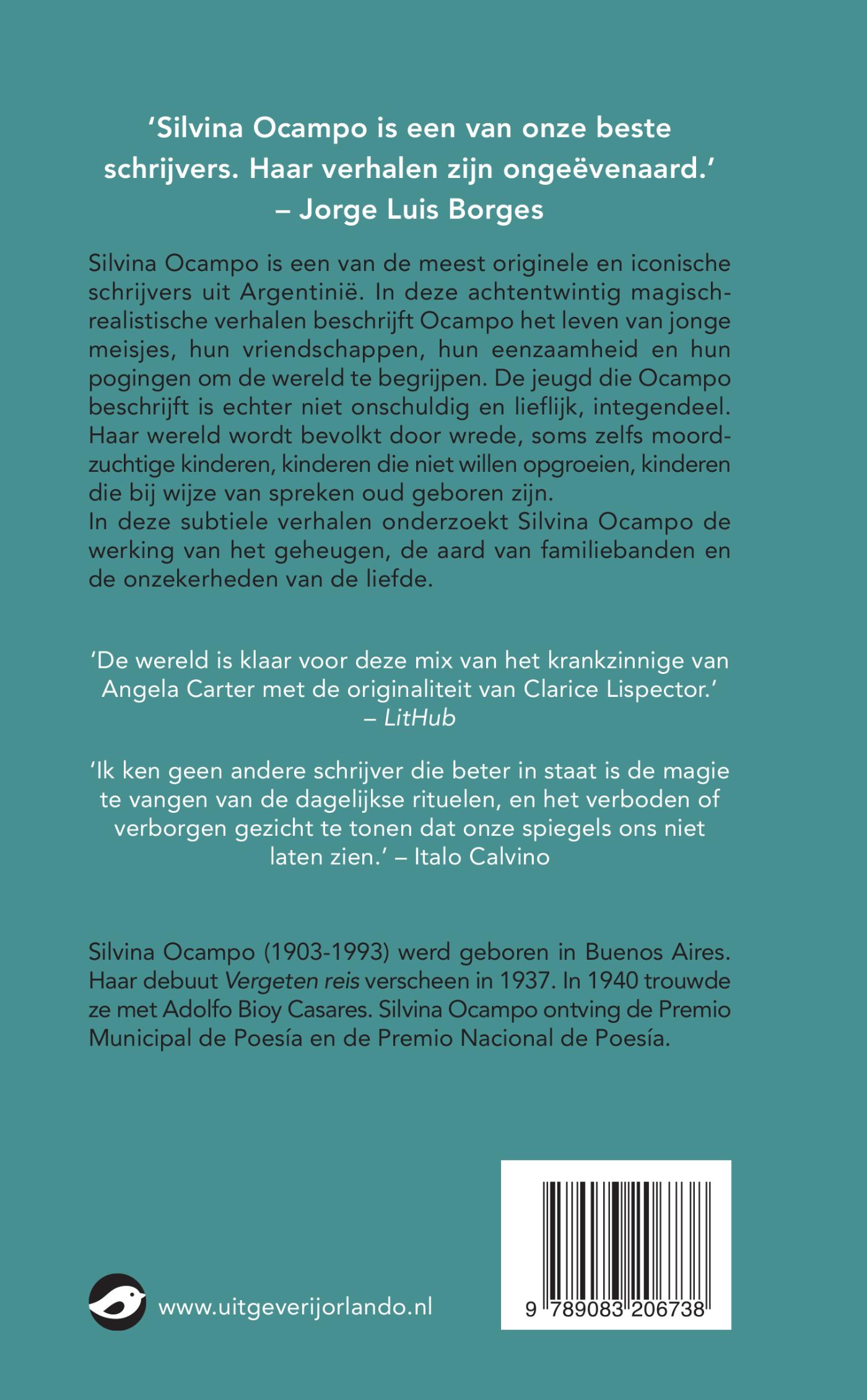 Achterkant van Vergeten reis