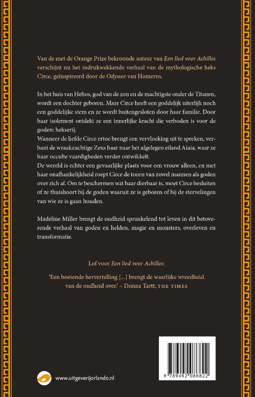 Achterkant van Circe
