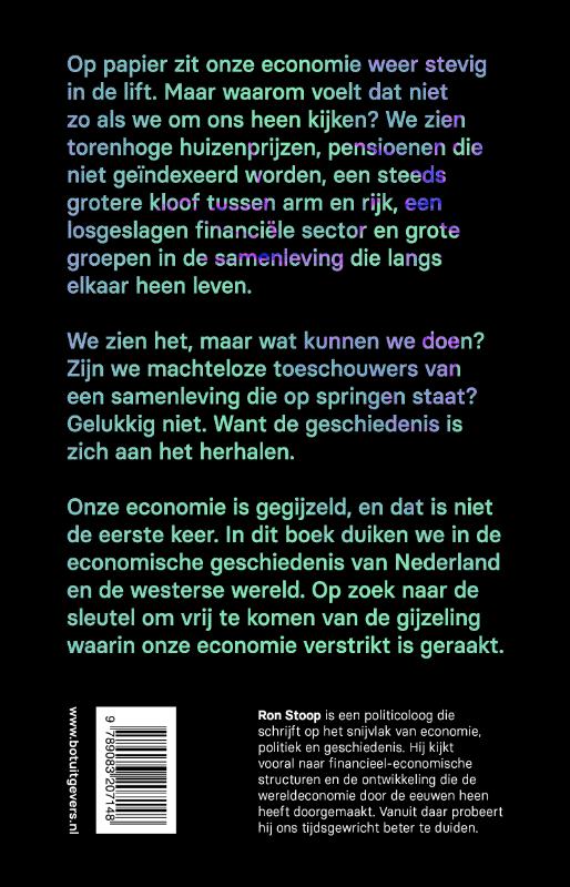 Achterkant van De gegijzelde economie