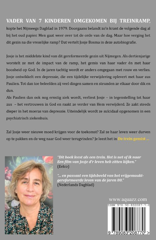 Achterkant van De trein gemist ...