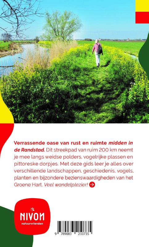 Achterkant van Groene Hart pad