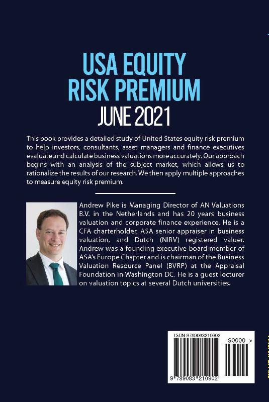 Achterkant van USA Equity Risk Premium