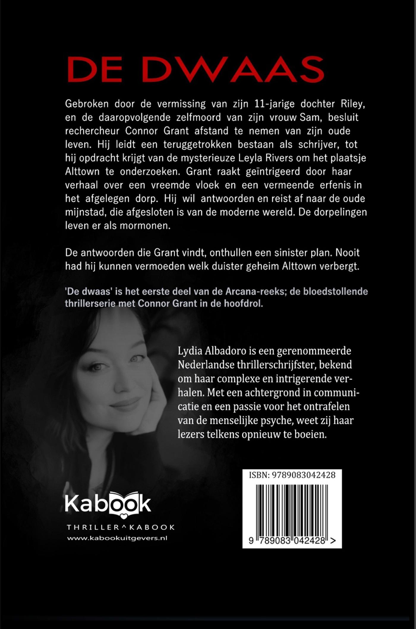 Achterkant van De magiër