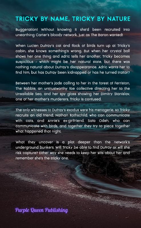 Achterkant van Unsailable Sea