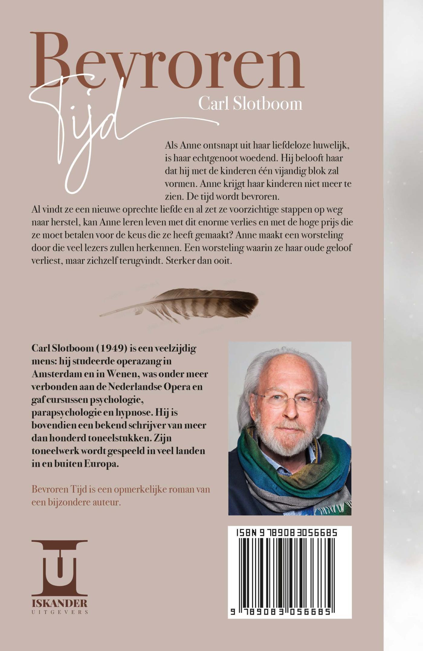 Achterkant van Bevroren tijd