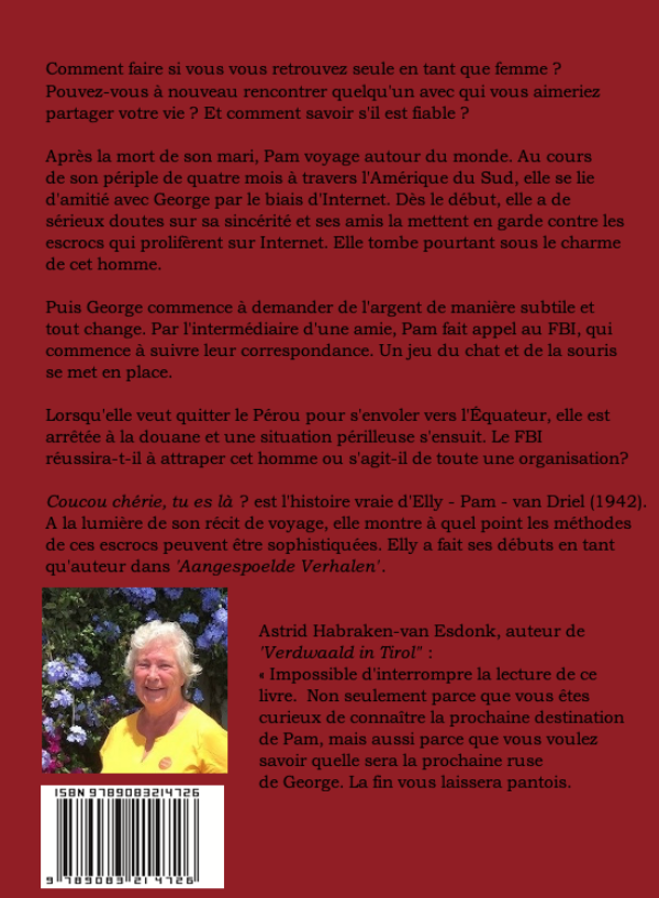 Achterkant van COUCOU Chérie, tu es là ?