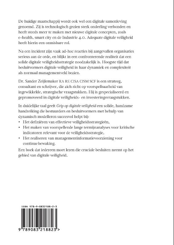 Achterkant van Grip op digitale veiligheid