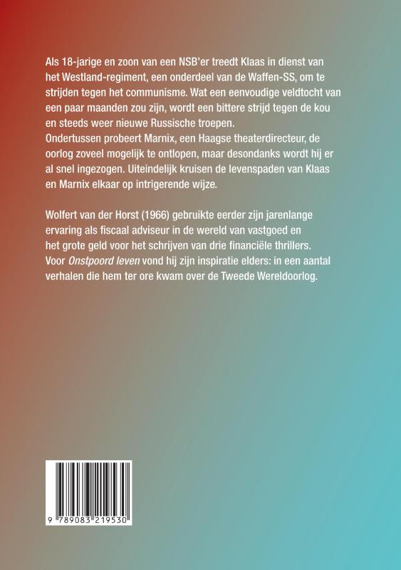 Achterkant van Ontspoord leven