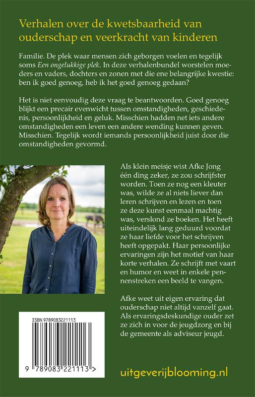 Achterkant van Een ongelukkige plek