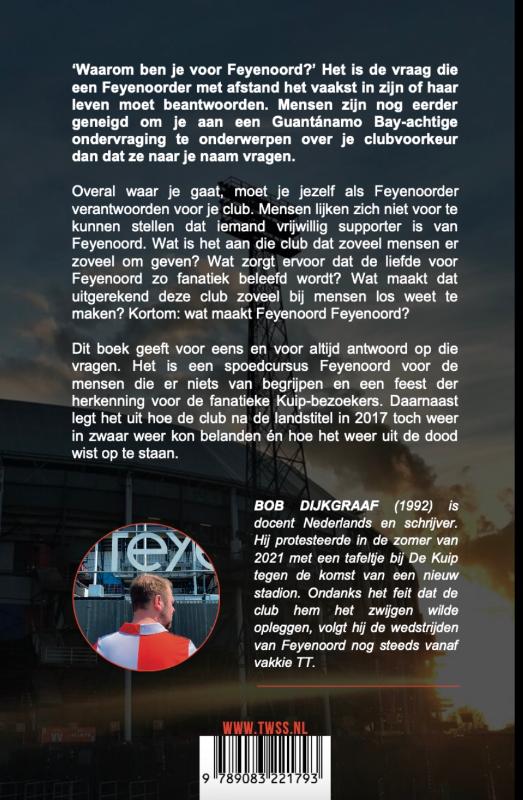 Achterkant van Ons Feyenoord