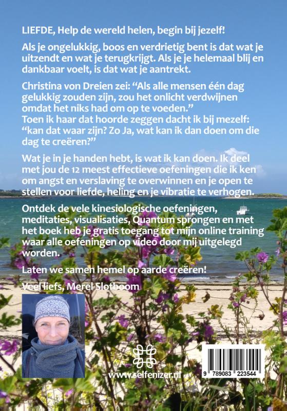 Achterkant van LIEFDE