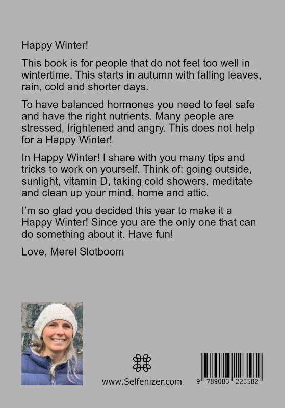 Achterkant van Happy Winter!