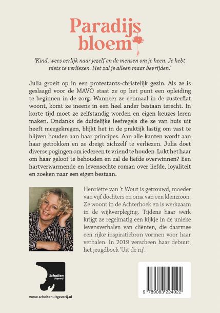 Achterkant van Paradijsbloem