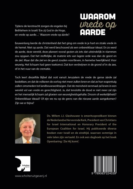 Achterkant van Waarom vrede op aarde