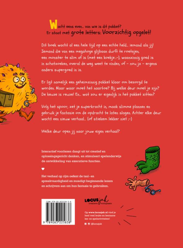 Achterkant van De verhalendeur