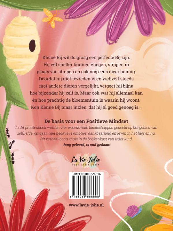 Achterkant van Kleine Bij is goed genoeg