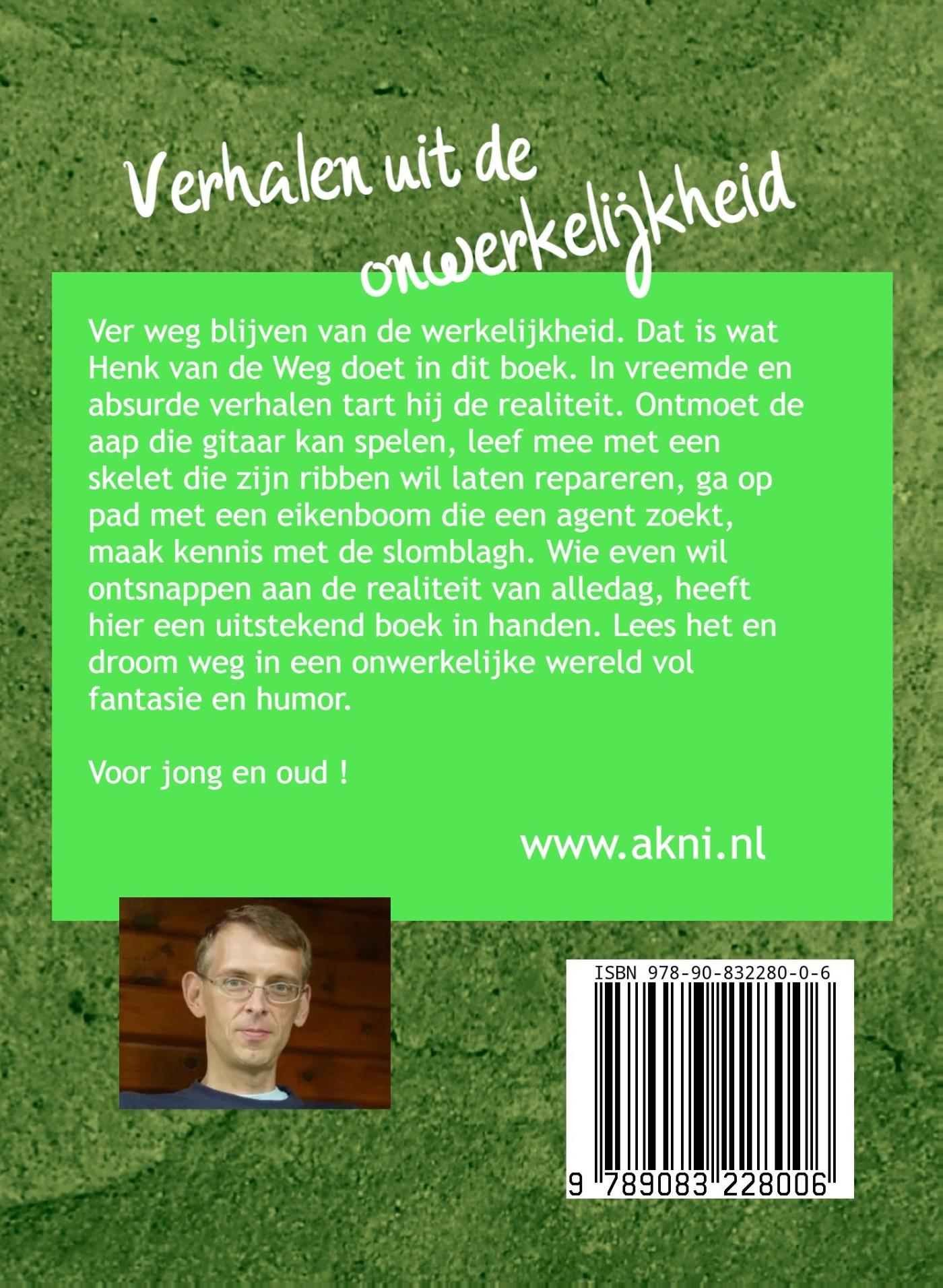 Achterkant van Verhalen uit de onwerkelijkheid