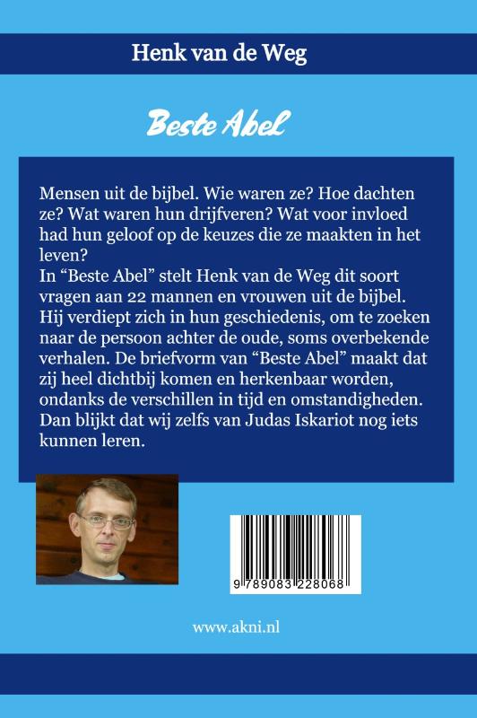 Achterkant van Beste Abel