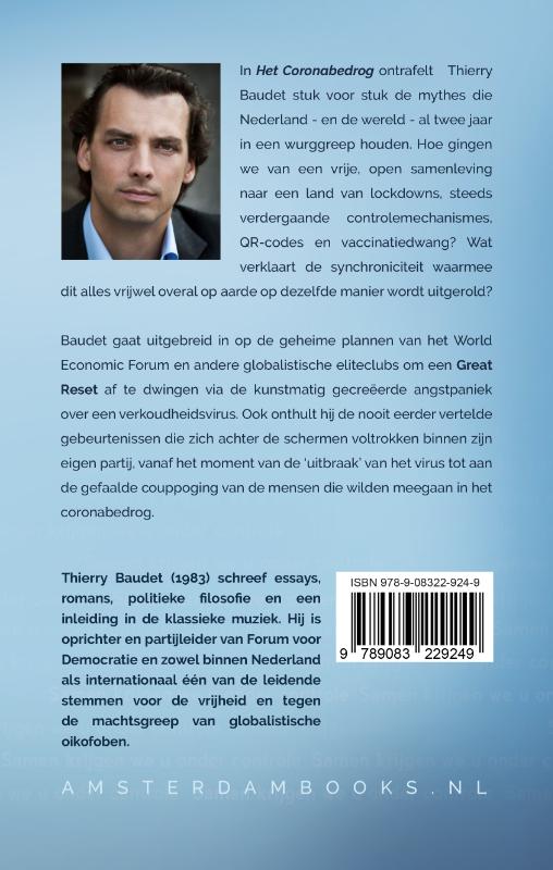 Achterkant van Het Coronabedrog