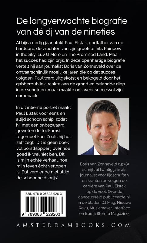 Achterkant van Paul Elstak