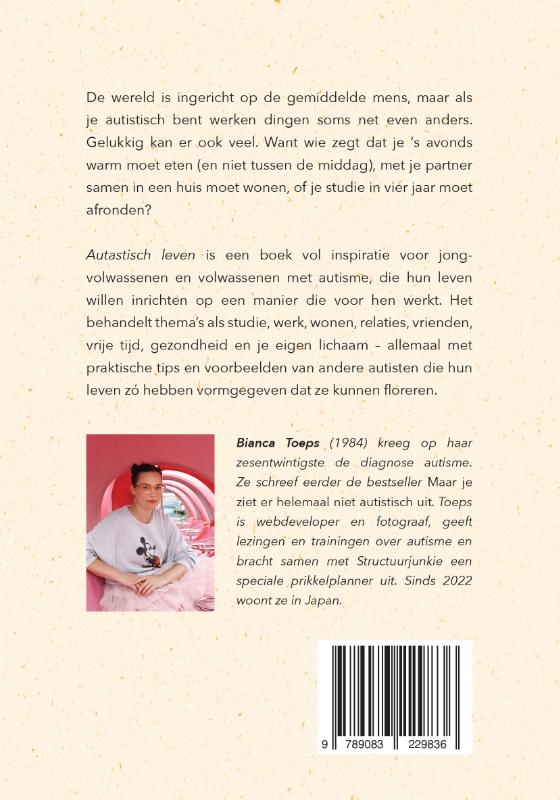 Achterkant van Autastisch leven