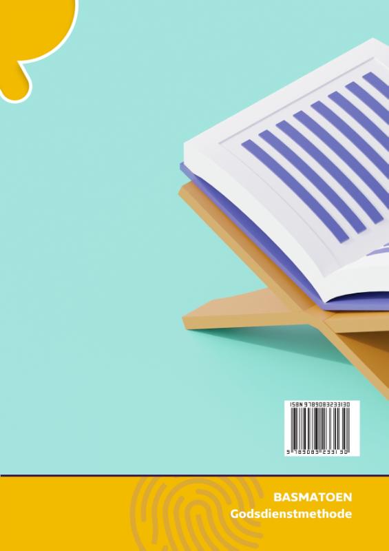 Achterkant van Basmatoen leerwerkboek groep 7