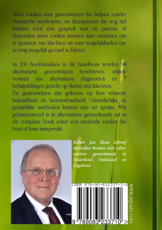 Achterkant van 100 ALTERNATIEVE GENEESWIJZEN