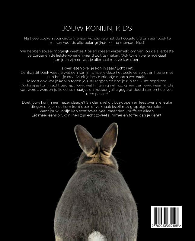Achterkant van Jouw Konijn Kids