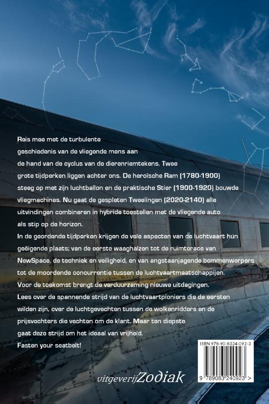 Achterkant van De Vliegende Mens
