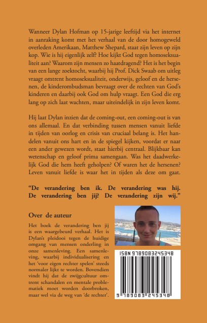 Achterkant van De verandering ben jij