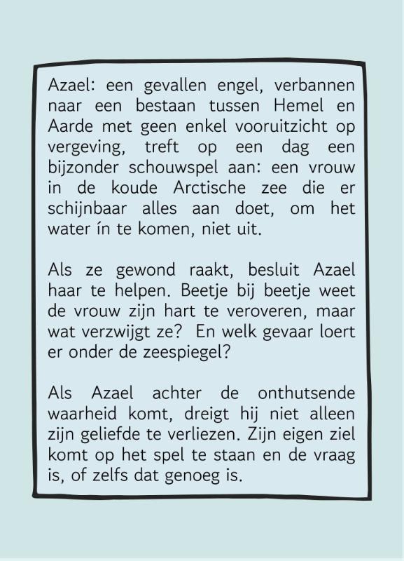 Achterkant van Tussen het ijs