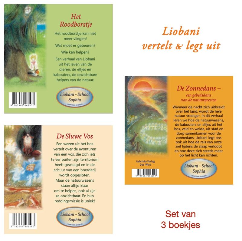 Achterkant van Liobani vertelt & legt uit
