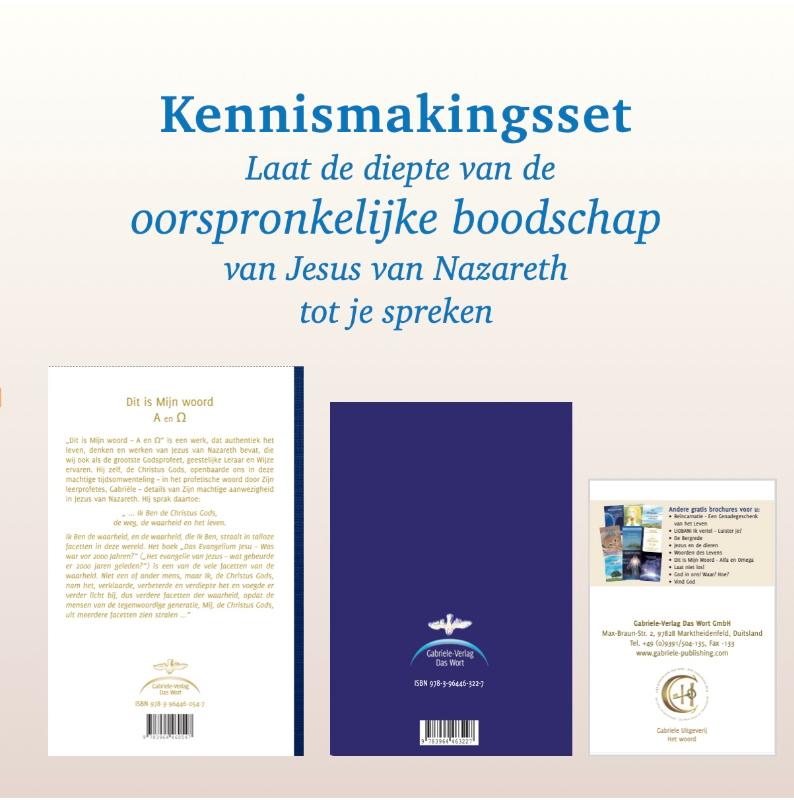 Achterkant van Dit is mijn woord Alpha en Omega (set)