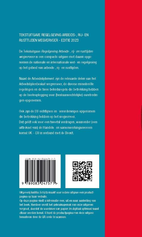 Achterkant van 2023