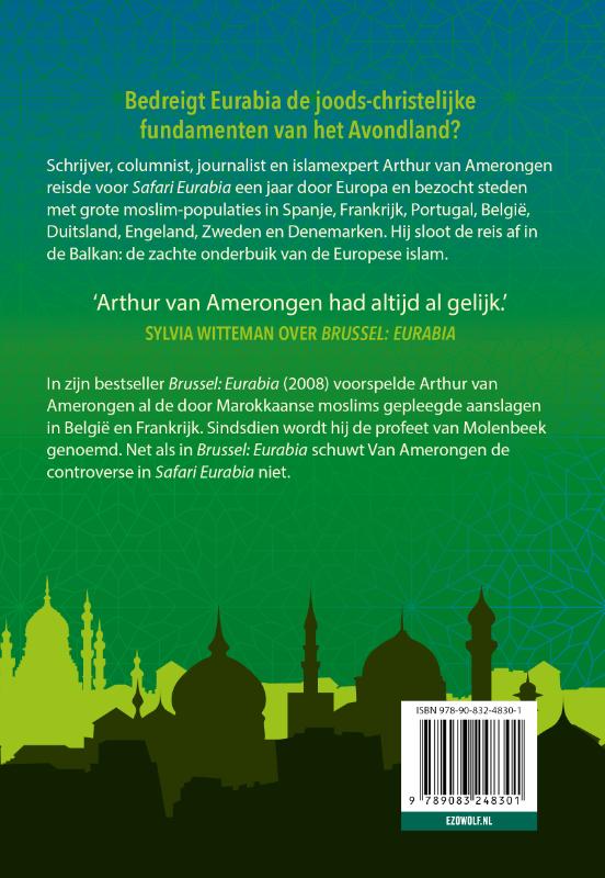 Achterkant van Safari Eurabia