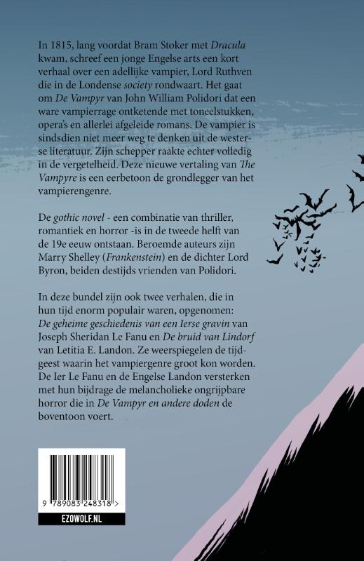 Achterkant van De vampyr